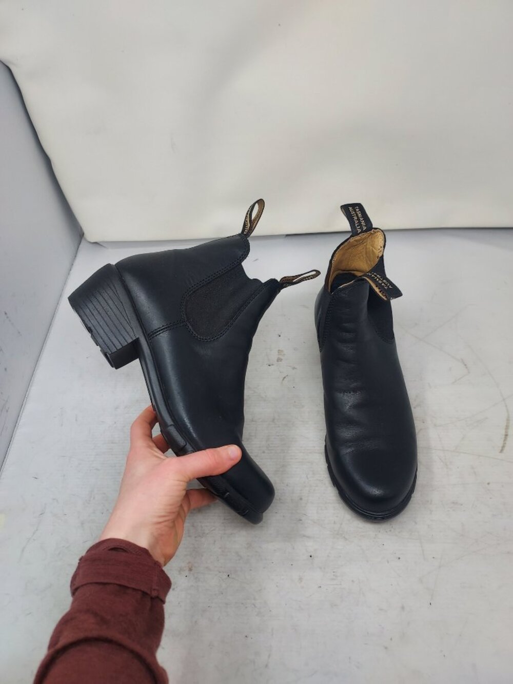 Blundstone Black Chelsea Heel Boot